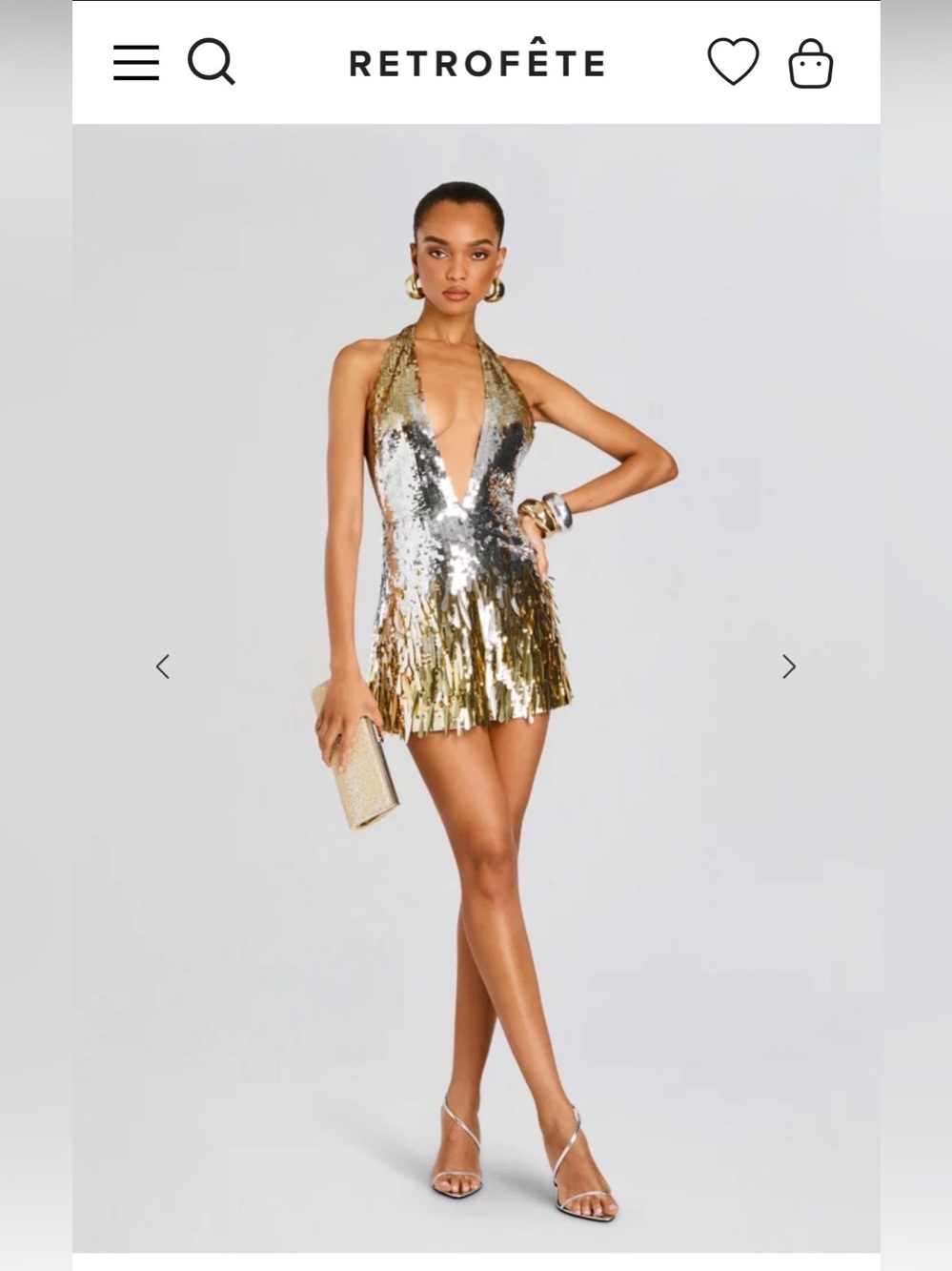 KINARA SEQUIN DRESS
Retrofête